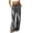 Dark Gray, variant on Bosfbaoi Cargo Pants for Women Drawstring Elastic Waist Wide Leg Lightweight Casual Trousers with Multi Pockets