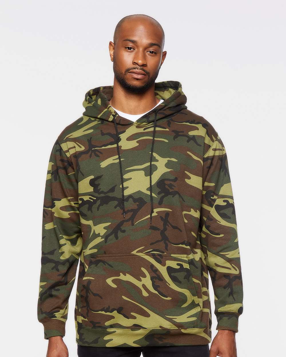 Fleece Adult Camo Pullover Fleece Hoodie - Walmart.com