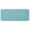 thumbnail image 1 of Pale Blue Kitchen Mat, Abstract Little Bubbles Natural Scenery Japanese Style Vintage Art Design, Plush Decorative Kitchen Mat with Non Slip Backing, 47" X 19", Turquoise White, by Ambesonne, 1 of 1