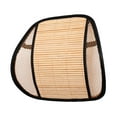 thumbnail image 5 of LULULION Stylish Beige Car Lumbar Backrest Pillow with Breathable Mesh Cloth, 5 of 8