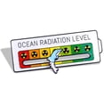 thumbnail image 1 of Pin de solapa con nivel de radiación oceánica, regalos funcionales para amigos y niños, color blanco Likrtyny Para estrenar, 1 of 5