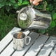 thumbnail image 4 of Percolador de acampar Cola Cafetera de acero inoxidable 304 para estufa de fogata, 4 of 8