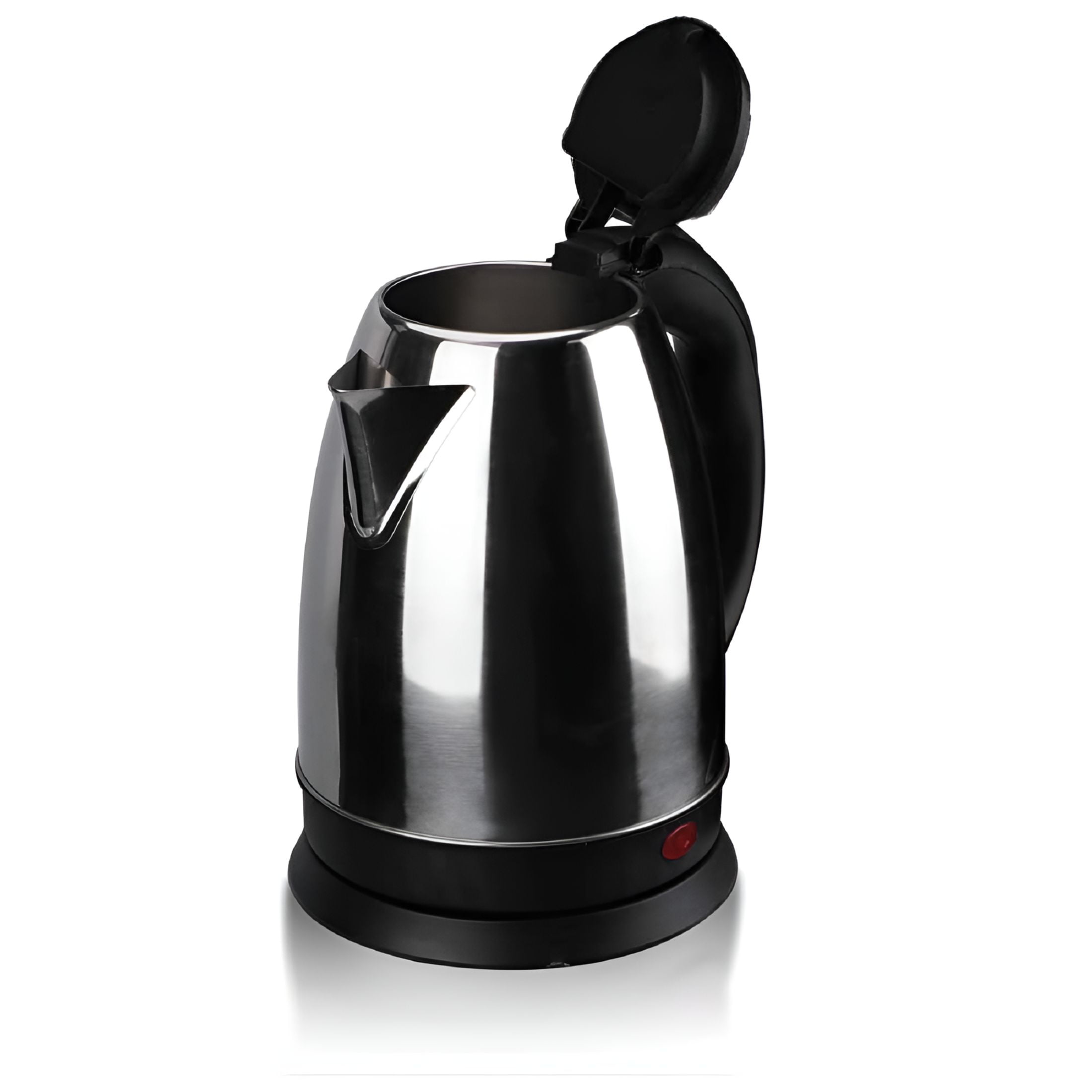 HIBIBUD 2026 New Stainless Steel Electric Kettle 2L Large Capacity Auto Shut Off Fast Boil Water Heater Anti-Scald Handle Removable Base