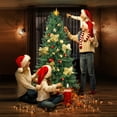 thumbnail image 7 of Soilhill 7ft Christmas Tree, Artificial Christmas Tree with 1316 Branch Tips, Metal Stand and Hinged Branches, 7 of 7