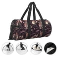 thumbnail image 3 of Balery Romantic Paris Bolsa de Gimnasio para Mujeres y Hombres, Bolsa de Viaje Impermeable, Bolsa de Fin de Semana con Compartimento para Zapatos y Bolsillo Húmedo, 3 of 6