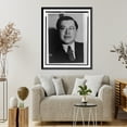 thumbnail image 4 of Historic Framed Print, [Wade Crawford, superintendent of the Klamath Indian Reservation, bust portrait, facing forward], 17-7/8" x 21-7/8", 4 of 9