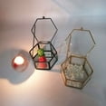 thumbnail image 6 of WINDLAND Glass Jewelry Box Clear Jewelry Box Clear Container Hexagon Storage Glass Vintage Jewelry Box Vintage Storage Box, 6 of 14