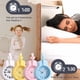 thumbnail image 5 of Despertador Creativo Digital Escritorio Reloj de tiempo Novedad Reloj de cabecera Modelo Estatuilla Ornamento JFHHH pequeña, 5 of 5