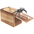 thumbnail image 1 of Wooden Surprise Box Prank Spiders Scare Box Horrific Practical Joke Toys Props, 1 of 5