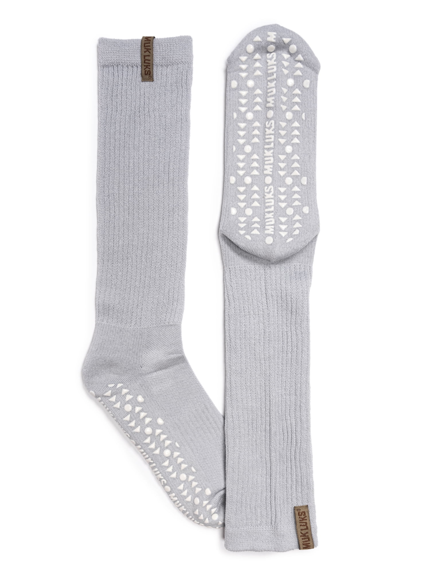 MUK LUKS Women's Pilates Slouch Sock, 1-Pack, Shoe Sizes 6-10