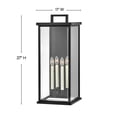 thumbnail image 3 of Hinkley Lighting - Weymouth - 4 Light Outdoor Double Extra Large Wall Mount, 3 of 6