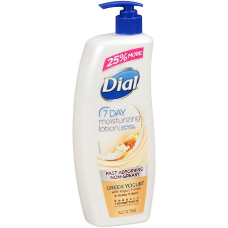 Dial® 7 Day Greek Yogurt Moisturizing Lotion 26.25 fl.oz. Bottle
