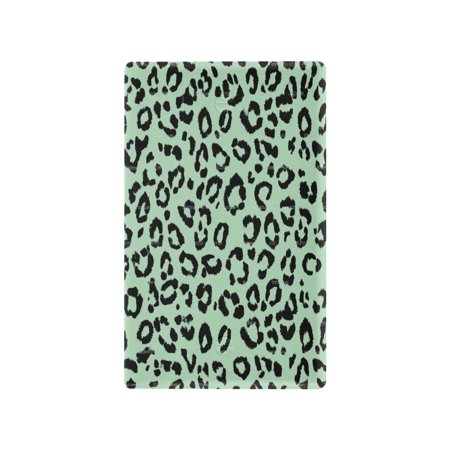 IAUYY Retardant PC Material Toggle Switch Switch Plate Covers Easy DIY Installation with Screws Light Switch Cover Plate Dark Green Leopard Print Pattern