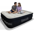 thumbnail image 2 of MaisonAir 20in Queen Airbed Premium Air Matress with Coil Beam Support and Built in Pillow with in Rechargable Pump, 2 of 6