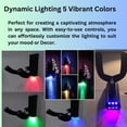 thumbnail image 3 of Soporte de pared para ukelele Muziclight multicolor con luz, 3 of 8