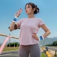 thumbnail image 6 of Unique Bargains 1 Pair of Sweat Absorbent Quick Drying Sports Wristbands White Blue S, 6 of 6