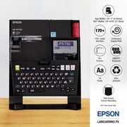 Epson LABELWORKS LW-PX750PCD Industrial Label Maker Kit - Portable Printer with Accessories, Multiple Tape Types