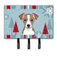 thumbnail image 1 of Winter Holiday Jack Russell Terrier Leash & Key Holder, 1 of 1
