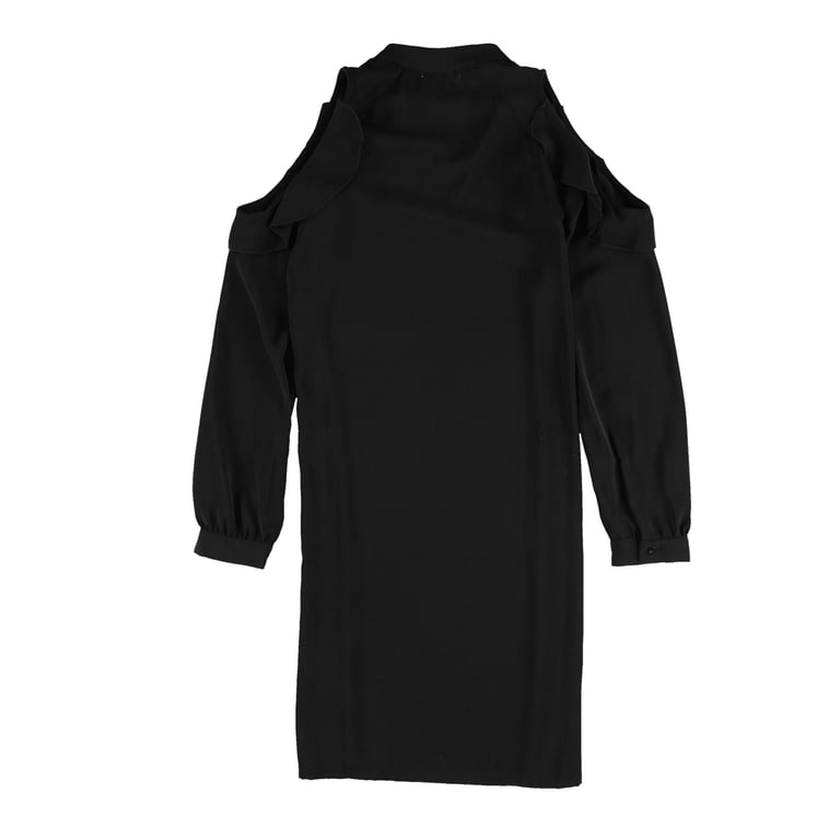 bar iii black dress Bar III Women's Sleeveless Bodycon Scoop-Neck Midi Dress Deep Black Si – CL  Quality Store