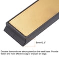 thumbnail image 3 of Uxcell 150mm x 20mm 1000 Granos Piedra de Afilar de Diamante Recubierta de Titanio, 3 of 5