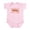 Petal Pink, variant on CafePress - Powered By Bacon Infant Bodysuit - Baby Light Bodysuit, Size Newborn - 24 Months