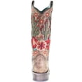 thumbnail image 4 of Corral Women's Cactus Floral Embroidery Overlay Western Boot Square Toe - A3769 7 1/2 M  US, 4 of 5