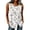 #4, variant on Womens Tops Soft Cotton Linen Tunic Tops Fashion Floral Crew Neck Side Button Down Slit Tank Tops Casual Sleeveless Loose Pullover Top for Daily Wear,M