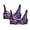 Purple, variant on WREESH 2 Pack Push-Up Bra Balconette Bra Women No Underwire Bras Gathering Bra Underwear Daily Bra Lace Bra Underwear Beige