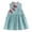 Green, variant on Baby Girls Floral Chinese Cheongsam Dress Butterfly Buckle Toddler Kids Tradition Qipao
