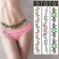 thumbnail image 4 of Interesting Tattoo Belt Waterproof Tattoo Stickers Personalized Environmental Protection Sexy Garland Waist Stickers Tattoo Stickers, 4 of 5