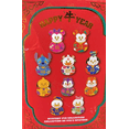 thumbnail image 2 of Disney Parks Happy Chinese Year Mystery Pin Set Collectible New With Box, 2 of 3