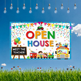 thumbnail image 2 of Colorful Open House Banner Kids School Decorations for Classroom Party Event, 2 of 8