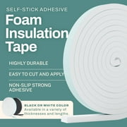 Door Draft Stopper for Cold Air Protection – Window Insulation for Winter with Strong Adhesive – Weather Stripping Door Seal for Tight Gaps – Door Weather Stripping, Door Seal & Stoppers for Bottom