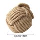 thumbnail image 3 of CaiYueKe Circular Rope Woven Door Stopper Heavy Weight Door Draft Stopper For Home Restaurant Bar Windproof No Drilling Damage Wall Decorative Collision Prevention Door Stop, 3 of 7