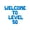 Blue, variant on Letter Balloons - WELCOME TO LEVEL 50 16" Inch Alphabet Letters Foil Mylar Balloon Birthday Party Banner (Pink)