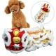 thumbnail image 3 of Disfraz de león danzante jinwen para perros XL Blanco, 3 of 8