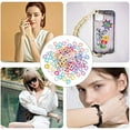 thumbnail image 6 of 360Pcs 12 Styles Acrylic Linking Rings Quick Link Connectors 19.5x15mm Oval Twist Link Chain Rings, 6 of 8