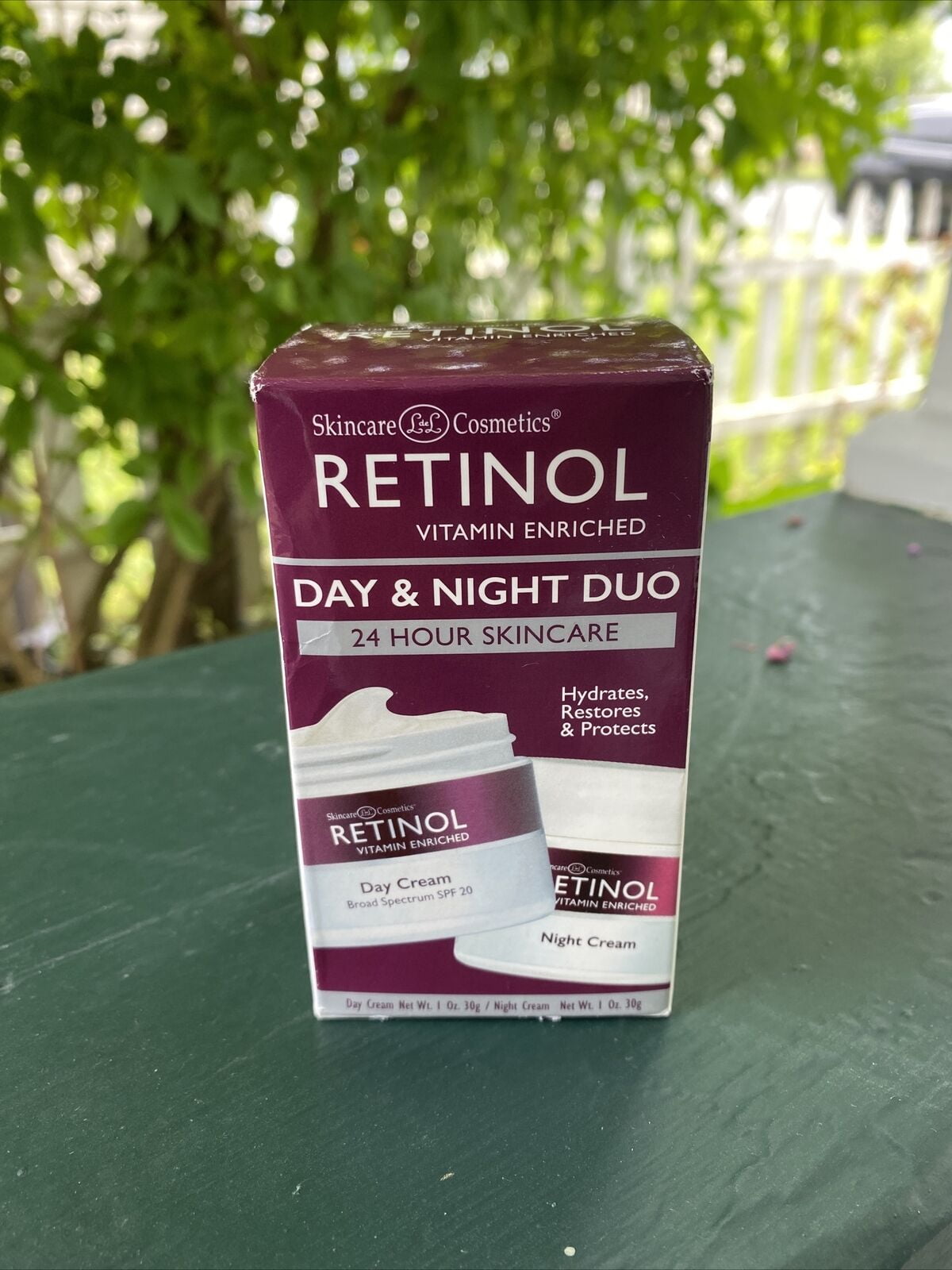 Skincare LdeL Cosmetics Retinol Day & Night Duo 24 Hour Skincare SPF20