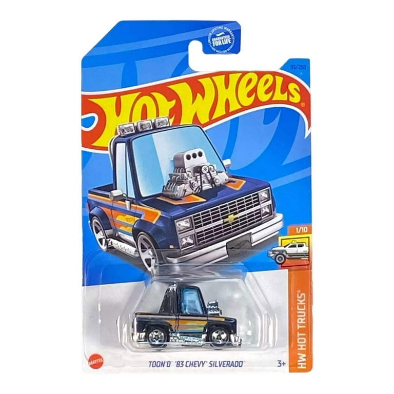 Hot Wheels '83 Chevy Silverado Toon'd, HW Hot Trucks - 1/10