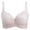 White, variant on Xunlbb Comfortable Bras for Women, Woman's Embroidered Glossy Comfortable Breathable Bra Underwear No Rims Gifts for Her