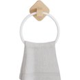 thumbnail image 1 of Baohd Adhesive Towels Rings Space-saving Wide Applications Made With Aluminum And Wood Bathroom Towel Ring Style 1, 1 of 6