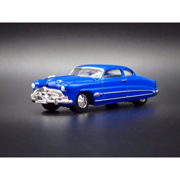 Open Box 1951 51 HUDSON HORNET BLUE 1:64 SCALE COLLECTIBLE DIORAMA DIECAST MODEL CAR