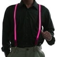 thumbnail image 2 of LINLIN LED Suspenders, Men's Light Up Novelty LED Suspenders USB for Party Night Club, 2 of 8