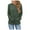 A02 Green, variant on FASHOFT Womens Ribbed Knit Hoodie Sweaters Lightweight Long Sleeve Pullover Tops Casual Fall Winter Sweatshirt Black L