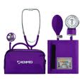 thumbnail image 1 of Kit Baumanómetro y Estetoscopio Magnimed Profesional de Doble Campana con Estuche Pórtatil Color morado, 1 of 4