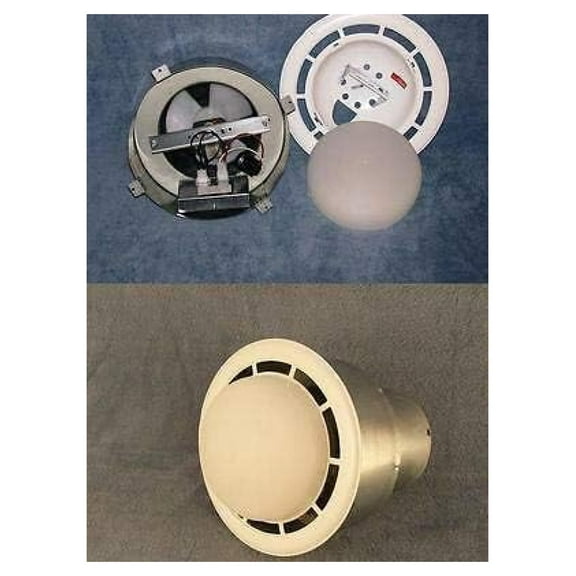 Mobile Home Vent Fan w/light. Made by Exlonjet