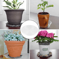 thumbnail image 3 of 60Pcs 8Inch Clear Plant Saucer Plastic Drip Trays for Indoor and Outdoor Plants for Holding  Flower Planter Pot, 3 of 8