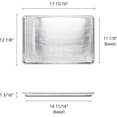 thumbnail image 7 of TrueCraftware- Set of 6 Half Size 18" x 13" Perforated Aluminum Sheet Pan- Oven Safe Baking Pan Baking Tray Cookie Sheet Baking Sheet Perfect for Baking Roasting and More, 7 of 7