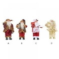 thumbnail image 2 of Cooking Chef Santa with Gingerbread House Statue Santa Figurine Cloth Resin Christmas Decoration Ornament Xmas Gift, 2 of 6