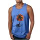 thumbnail image 1 of Camisetas de Tanque de los Hombres Tanque de los Hombres Incolor Gradiente de Impresión Cuello Redondo Correa Delgada Fuga Atrás Regular Casual Deportes Blusas de Tanque, 1 of 5